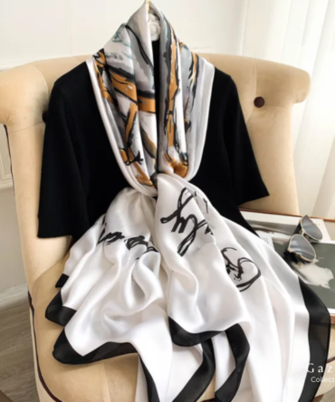 Written Odyssey Scarf – Luxury Women’s Hijab Collection