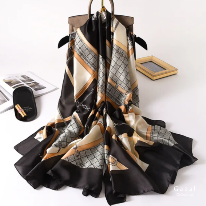 Elyria Silk Scarf - Luxury Women's Collection