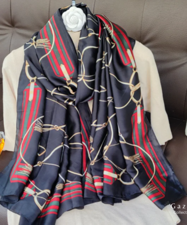 Royal Ribbons Silk Scarf