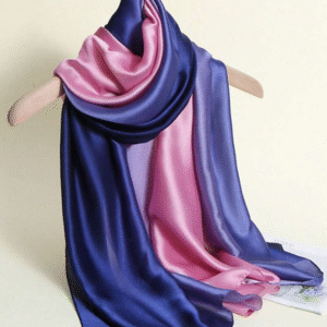 Raimbal plain silk scarf