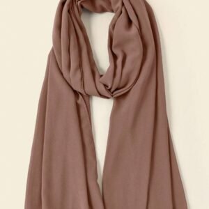 Maroon Chiffon Georgette Hijab